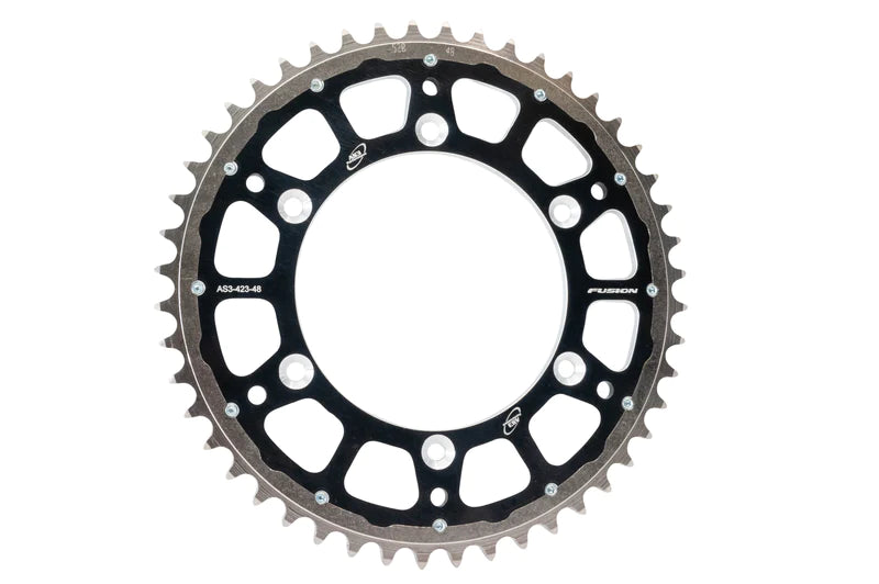 AS3 48T KTM 125 150 250 300 350 450 500 SX SXF EXC XC XC-W XC-F XCF-W AS3 FACTORY REAR SPROCKET 48 Teeth BLACK