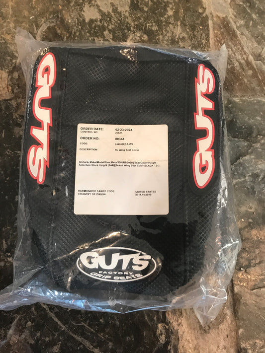 GUTS RACING INTERACTIVE RIBBED SEAT COVER