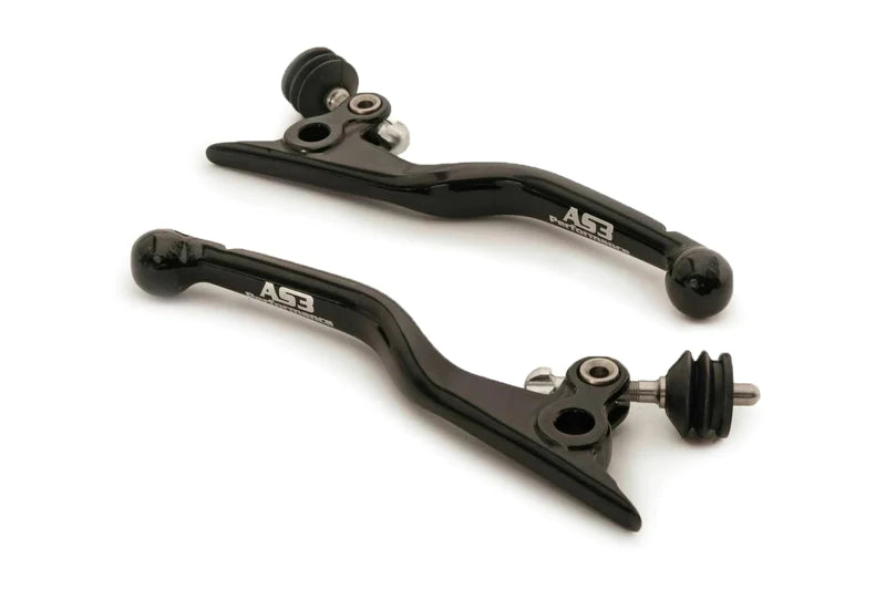 KTM 65 SX 2014-2023 85 SX 2014-2020 250 350 FREERIDE 2014-2020 AS3 FORGED FRONT BRAKE & CLUTCH LEVERS BLACK