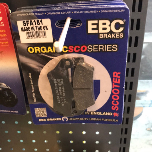 EBC ORGANIC SCO BRAKE PAD