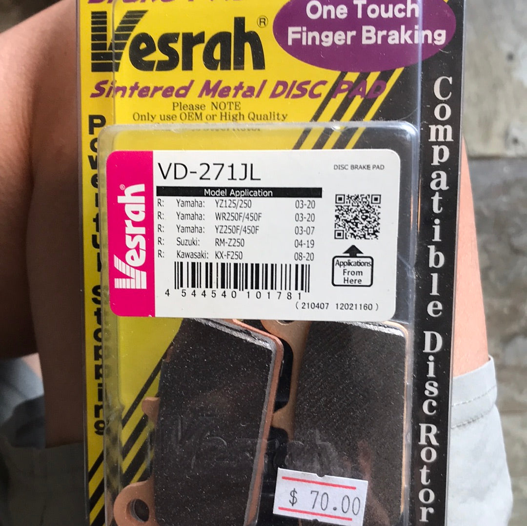 VESRAH VD-271JL BRAKE PAD