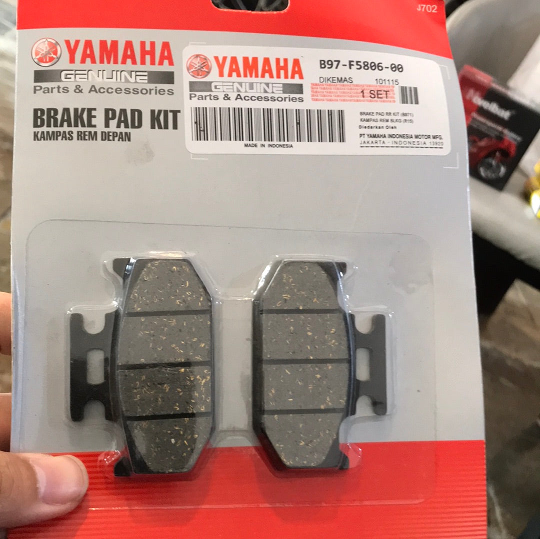 YAMAHA BRAKE PAD WR155 B97-F5806-00