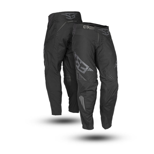 S3 VENTED RIDE PANTS BLACK NYLON 500D