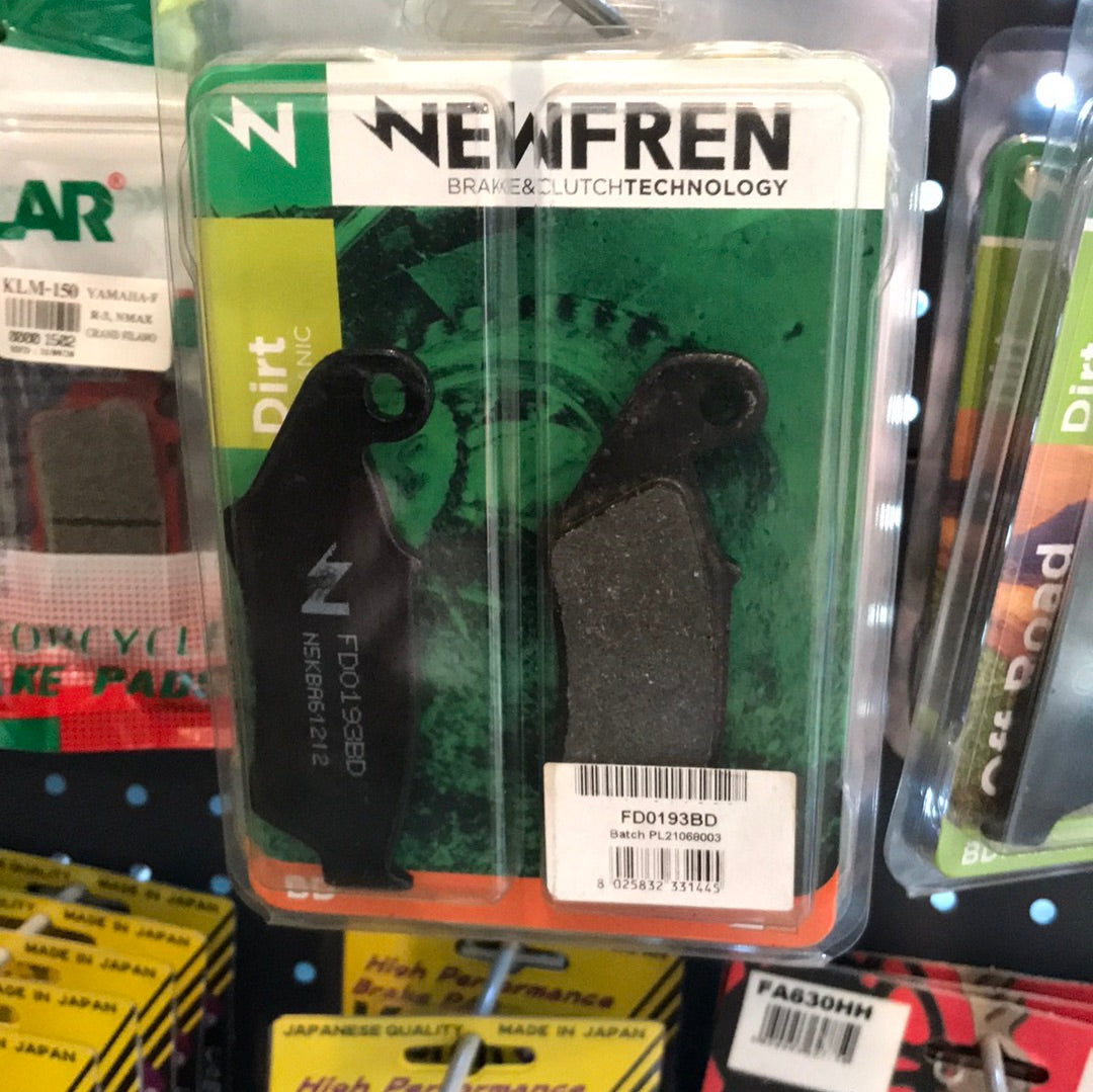 NEWFREN FD0193BD BRAKE PAD