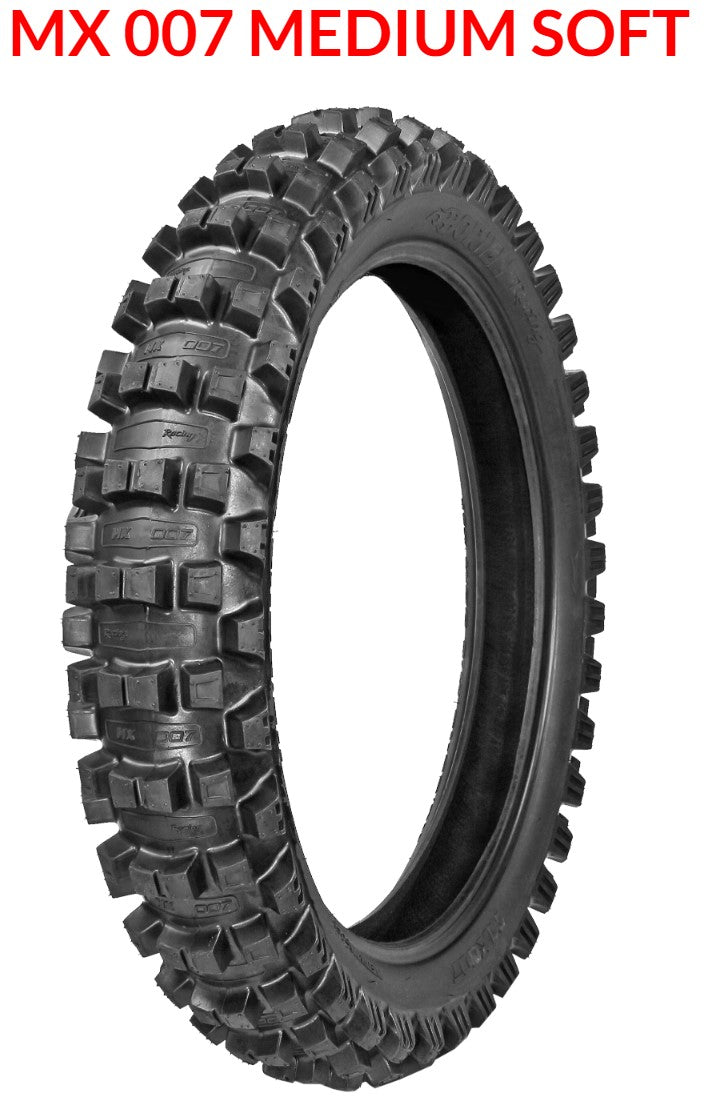 Borilli MX 007 MEDIUM SOFT 100/90-19 Rear