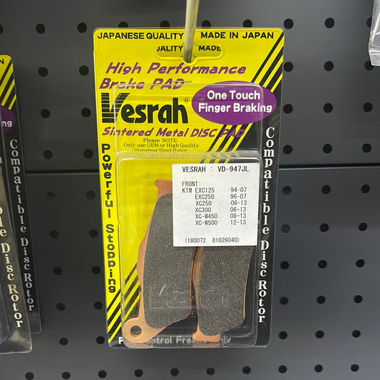 Vesrah VD-947JL (REAR) BRAKE PAD